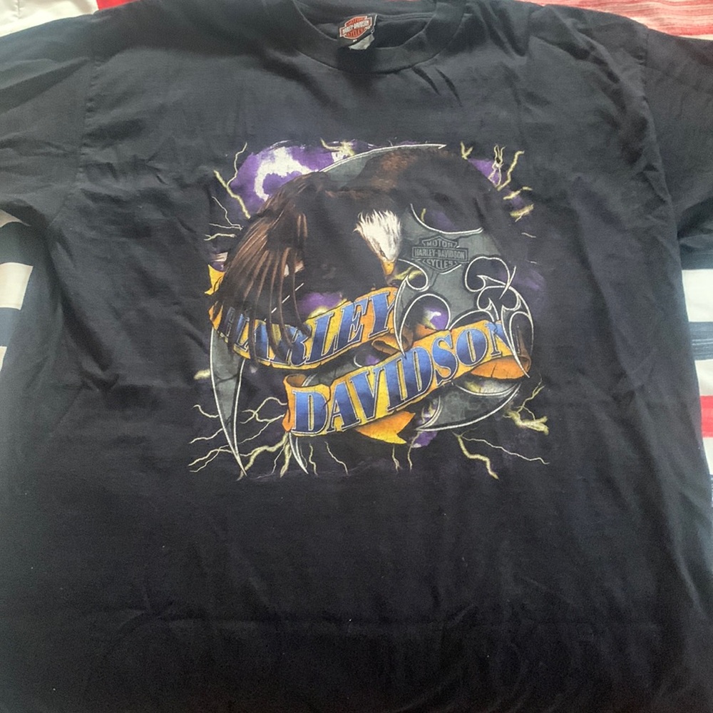 harley davidson graphic tee